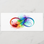 Infineensymbool met regenboogvanger menu (Voorkant)