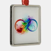 Infineensymbool met regenboogvanger metalen ornament (Rechts)