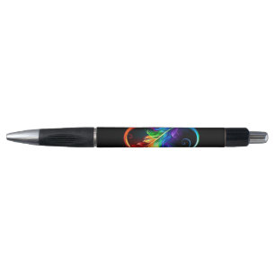 Infineensymbool met regenboogvanger pen