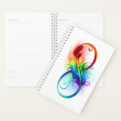 Infineensymbool met regenboogvanger planner (Display)