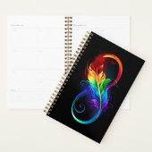 Infineensymbool met regenboogvanger planner (Display)