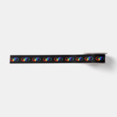 Infineensymbool met regenboogvanger satijnen lint (Voorkant)