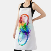 Infineensymbool met regenboogvanger schort (Insitu)