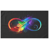 Infineensymbool met regenboogvanger tafelkleed (Voorkant (Horizontaal))