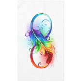 Infineensymbool met regenboogvanger tafelkleed (Voorkant)