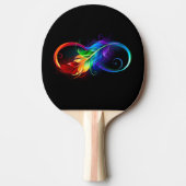 Infineensymbool met regenboogvanger tafeltennisbatje (Voorkant)