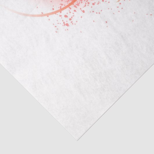 Infineensymbool met regenboogvanger tissuepapier (Detail)