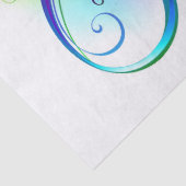 Infineensymbool met regenboogvanger tissuepapier (Detail)