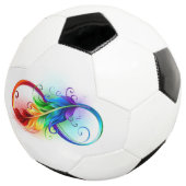 Infineensymbool met regenboogvanger voetbal (Drie kwart)
