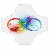 Infineensymbool met regenboogvanger voetbal (Enkel)