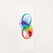 Infineensymbool met regenboogvanger yogamat (Voorkant)