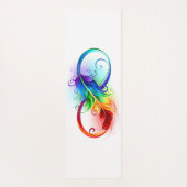 Infineensymbool met regenboogvanger yogamat (Achterkant)