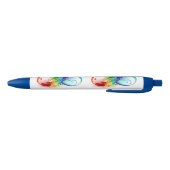Infineensymbool met regenboogvanger zwarte inkt pen (Bodem)