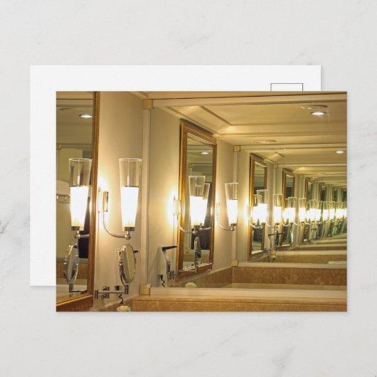 Infineespiraal Briefkaart (Voorkant / Achterkant)