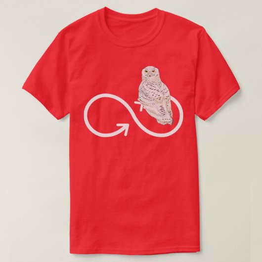 InfineSign Owl Lover Forest Animal Owl T-shirt (Design voorkant)