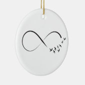 Infineste sliksymbool keramisch ornament (Rechts)