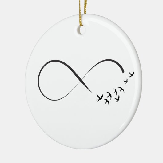 Infineste sliksymbool keramisch ornament (Links)