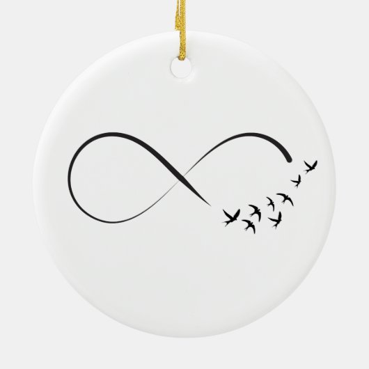 Infineste sliksymbool keramisch ornament (Achterkant)