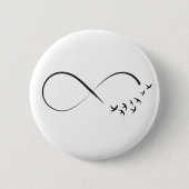 Infineste sliksymbool ronde button 5,7 cm (Voorkant)