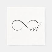 Infineste sliksymbool servetten (Voorkant)