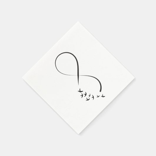 Infineste sliksymbool servetten (Hoek)