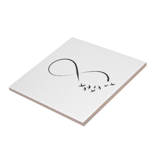 Infineste sliksymbool tegeltje (Zijkant)