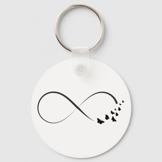 Infineste vlindersymbool sleutelhanger (Voorkant)