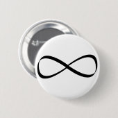 Infineteken Ronde Button 5,7 Cm (Voorkant /achterkant)
