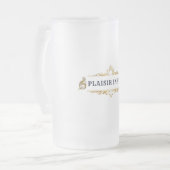 INFINI PLAATSEN MATGLAS BIERPUL (Voorkant links)