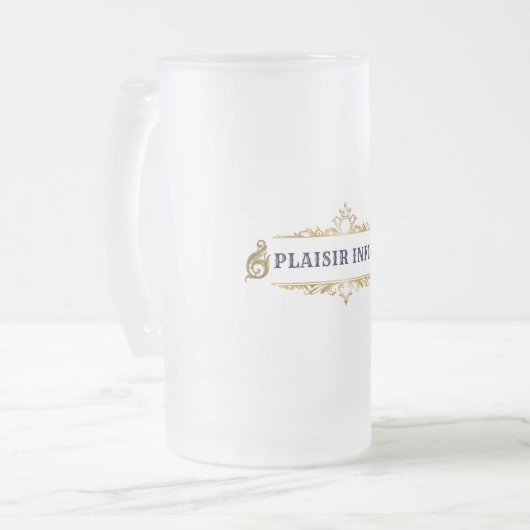 INFINI PLAATSEN MATGLAS BIERPUL (Voorkant links)