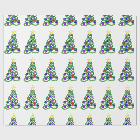 Infini-Tree-verlooppapier Cadeaupapier (Vlak)