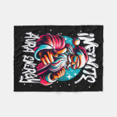 Infinite Aura Energy And Sigma Rizzmas  Fleece Deken (Voorkant (Horizontaal))