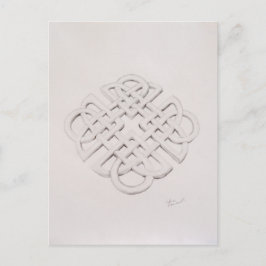 Infinite Celtic Knot Drawing Briefkaart