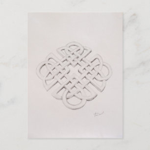 Infinite Celtic Knot Drawing Briefkaart