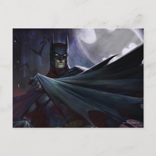 Infinite Crisis Batman Illustratie Briefkaart (Voorkant)