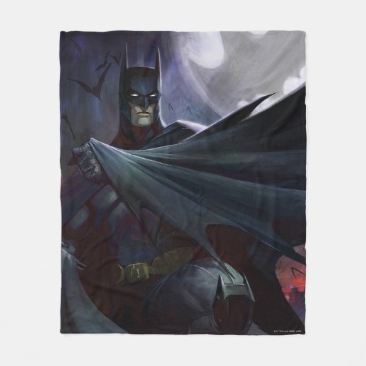 Infinite Crisis Batman Illustratie Fleece Deken (Voorkant)