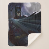 Infinite Crisis Batman Illustratie Sherpa Deken (Voorkant)