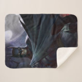 Infinite Crisis Batman Illustratie Sherpa Deken (Voorkant (horizontaal))
