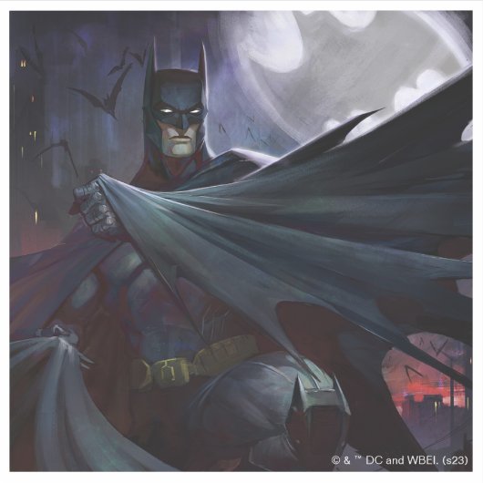 Infinite Crisis Batman Illustratie Sticker (Voorkant)