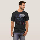 Infinite Crisis Batman Illustratie T-shirt (Voorkant volledig)
