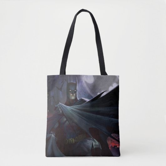 Infinite Crisis Batman Illustratie Tote Bag (Voorkant)