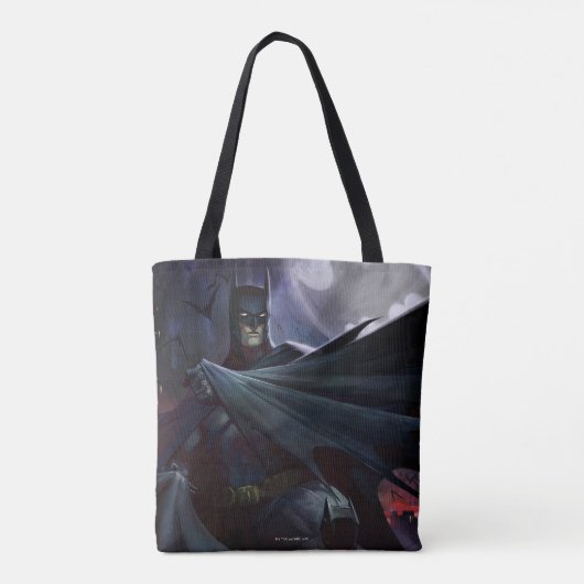 Infinite Crisis Batman Illustratie Tote Bag (Achterkant)