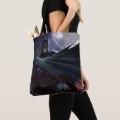 Infinite Crisis Batman Illustratie Tote Bag (Dichtbij)