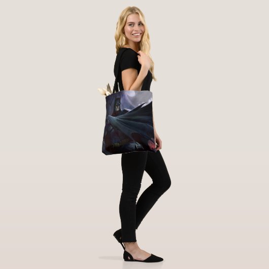 Infinite Crisis Batman Illustratie Tote Bag (Op model)