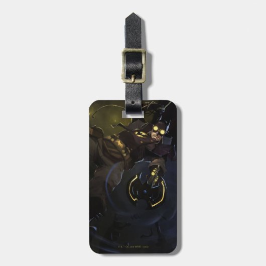 Infinite Crisis Gaslight Batman Illustratie Bagagelabel (Voorkant verticaal)