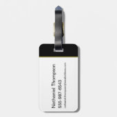 Infinite Crisis Gaslight Batman Illustratie Bagagelabel (Achterkant verticaal)