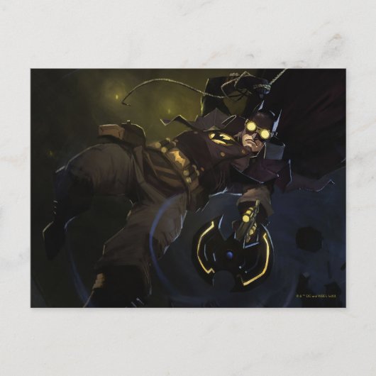 Infinite Crisis Gaslight Batman Illustratie Briefkaart (Voorkant)