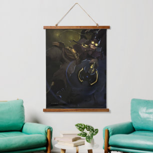Infinite Crisis Gaslight Batman Illustratie Hangend Wandkleed