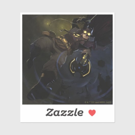 Infinite Crisis Gaslight Batman Illustratie Sticker (Vel)