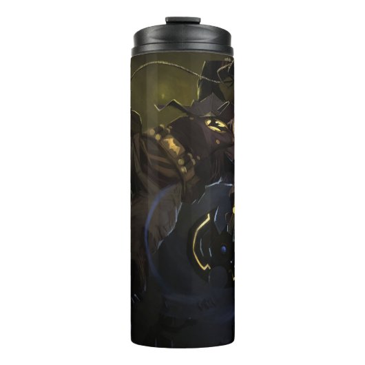 Infinite Crisis Gaslight Batman Illustratie Thermosbeker (Voorkant)